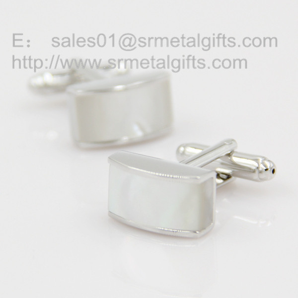 Wholesale White Mother of Pearl cuff links, genuine mother of pearl men's cufflinks, from china suppliers