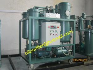China Old Turbine Oil Vacuum Purification Unit,Turbine Oil Regeneration, Oil Dehydration Plant on sale