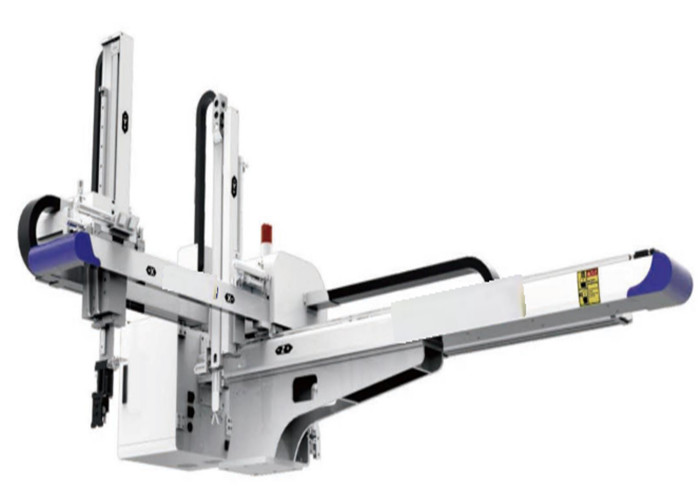 China Three Axis 1400mm Electric Cabinet Injection Robot Arm Back Installed For Packing Servo Driven on sale