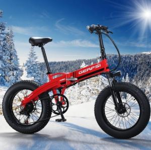 Wholesale Lithium Battery 4.0 Fat Tire 500w Folding Electric Bike from china suppliers