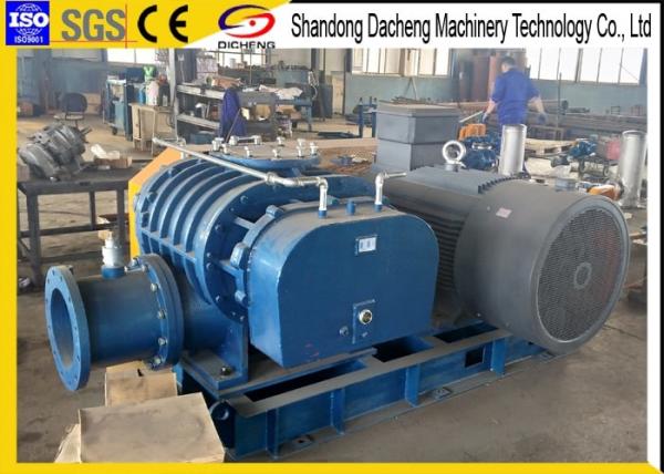 Quality Power Plant Roots Type Air Blower / Industrial Oil Free Small Roots Blower for sale