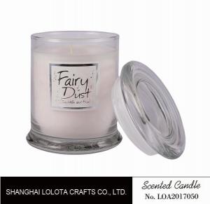 Wholesale Clear Screw Top Cover Natural Scented Candle ITS SGS BV BSCI Certificate from china suppliers