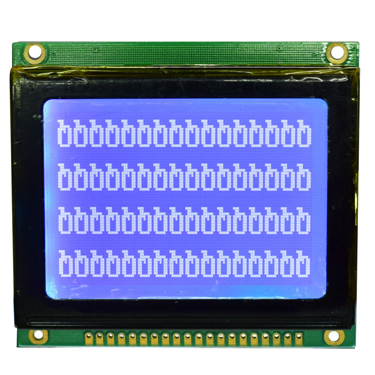 128*64 STN Graphic LCD Display Module , Dot Matrix Type Serial LCD Module