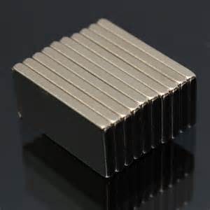 China Sintered ndfeb magnets Block ndfeb magnet 25x10x2mm thin magnet on sale
