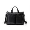 Buy cheap Cool Designer Mens Leather Handbag with Big Size Black NB2119 from wholesalers