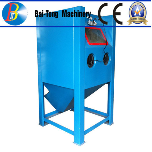 Wholesale Stainless Steel Body Wet Abrasive Blasting Cabinet , Wet Sand Blasting Machine Pneumatic Pedal Switch from china suppliers