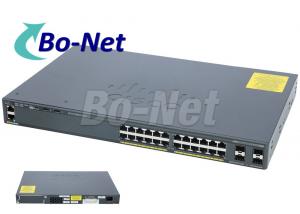 Wholesale WS C2960X 24TS L Cisco Soho Gigabit Switch , Cisco 2960x 24 Port Switch 80G from china suppliers