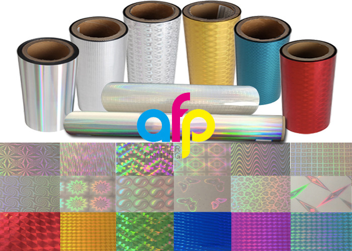 Wholesale Polyester Laser Holographic Film 22 Micron Thickness 10 - 18mpa Compound Pressure from china suppliers