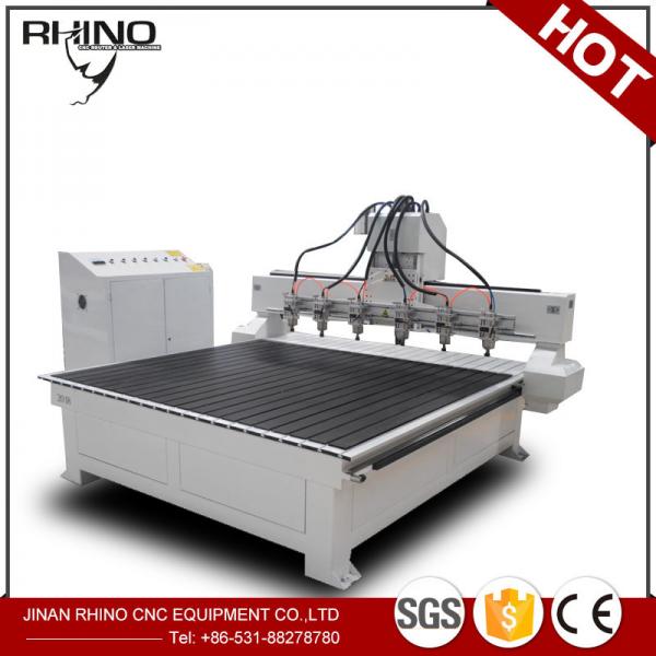 Quality Multi Spindles 1325 CNC Router Machine For Solid Wood / Acrylic Engraving for sale