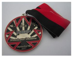 Wholesale Designer metal triathlon games medals, custom metal triathlon sports medallion, MOQ300pcs from china suppliers