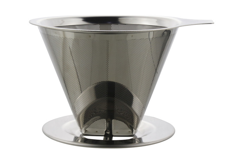 Wholesale Laser LOGO 304 Stainless Steel Coffee Dripper / Metal Coffee Dripper from china suppliers