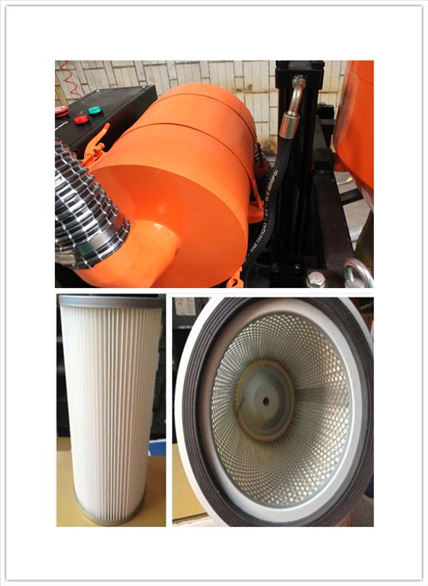 Industrial vacuum cleaner-Second filter 12
