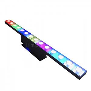 Wholesale Indoor IP20 14pcs 5W RGB 3in1 DMX Art-NET LED Pixel Bar Background Light 100cm from china suppliers