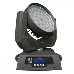 Wholesale 36x10w RGBW 4in1 LED Moving Head Wash Zoom DJ Disco Party Stage Light from china suppliers