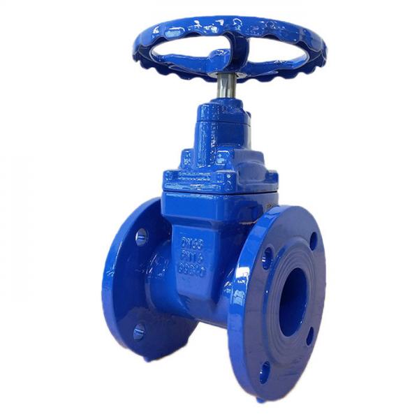 Quality DIN-F5 Non-rising Stem Resilient Seated Gate Valve PN10/16 Gland Type Handwheel DN50-DN800 for sale