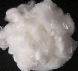 Wholesale 32MM - 64MM white recycled psf polyester staple fiber Non - siliconized for toyes, cloth from china suppliers