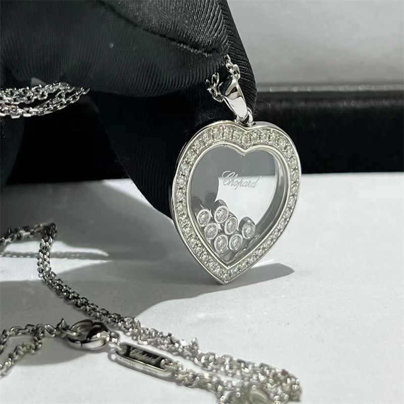 Wholesale Luxury Custom 18K Gold Diamond Pendants Chopard Happy Spirit Pendant from china suppliers