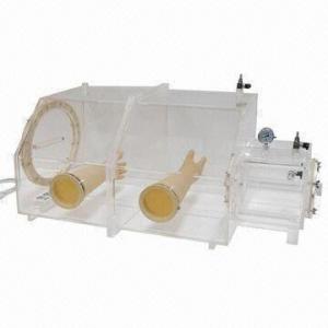 Wholesale Acrylic Laboratory Glove Box, Made of Transparent Polycarbonate from china suppliers