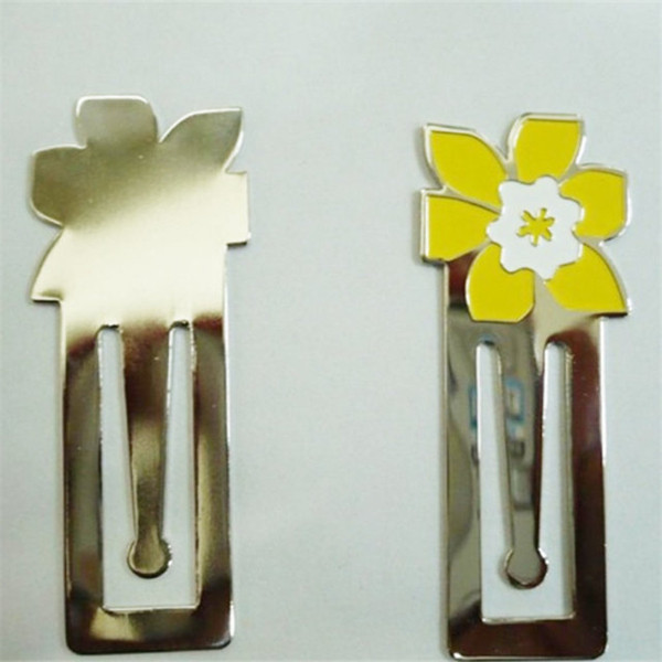 Wholesale China factory wholesale flower design photo etched bookmarks, slim slender etched bookmark from china suppliers