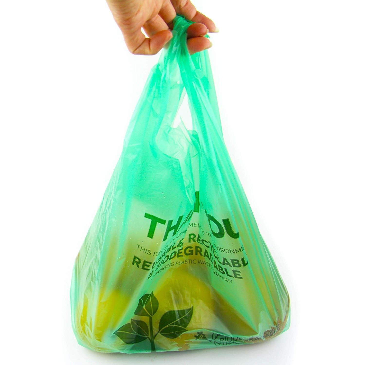 Wholesale 40 % Bio Based Biodegradable Plastic Shopping Bags , Eco Friendly Plastic Bags from china suppliers