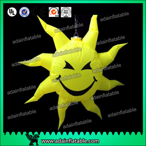 Wholesale Party Hanging Decoration Inflatable Smile Sun Customizd Sun Sphere from china suppliers