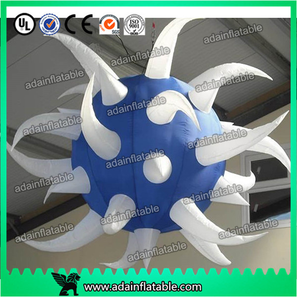 Wholesale White And Blue Club Hanging Decoration Inflatable Star Customized from china suppliers