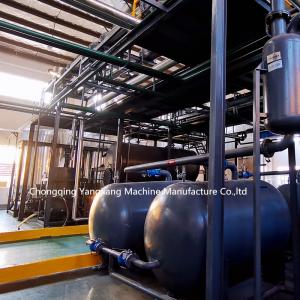 Full set recycled base oil manufacturers engine oil recycling machine used engine oil refining machine