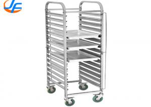 Buy cheap Bakery Equipment Cake Baking Tray Trolley Food Trolley With Pan Stainless Steel from wholesalers