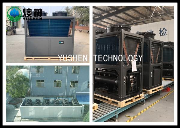 Quality Galanvized Steel Central Air Source Heat Pump For Hotel , School , Home for sale