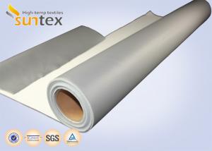 Wholesale SUNTEX One Side Silicone Coated Fiberglass Cloth Steam Pipe Insulation Material from china suppliers
