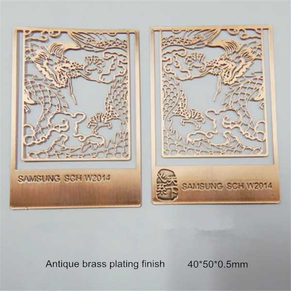Wholesale China metal gift factory for exquisite photo etched bookmarks, cheap prices, MOQ500pcs, from china suppliers