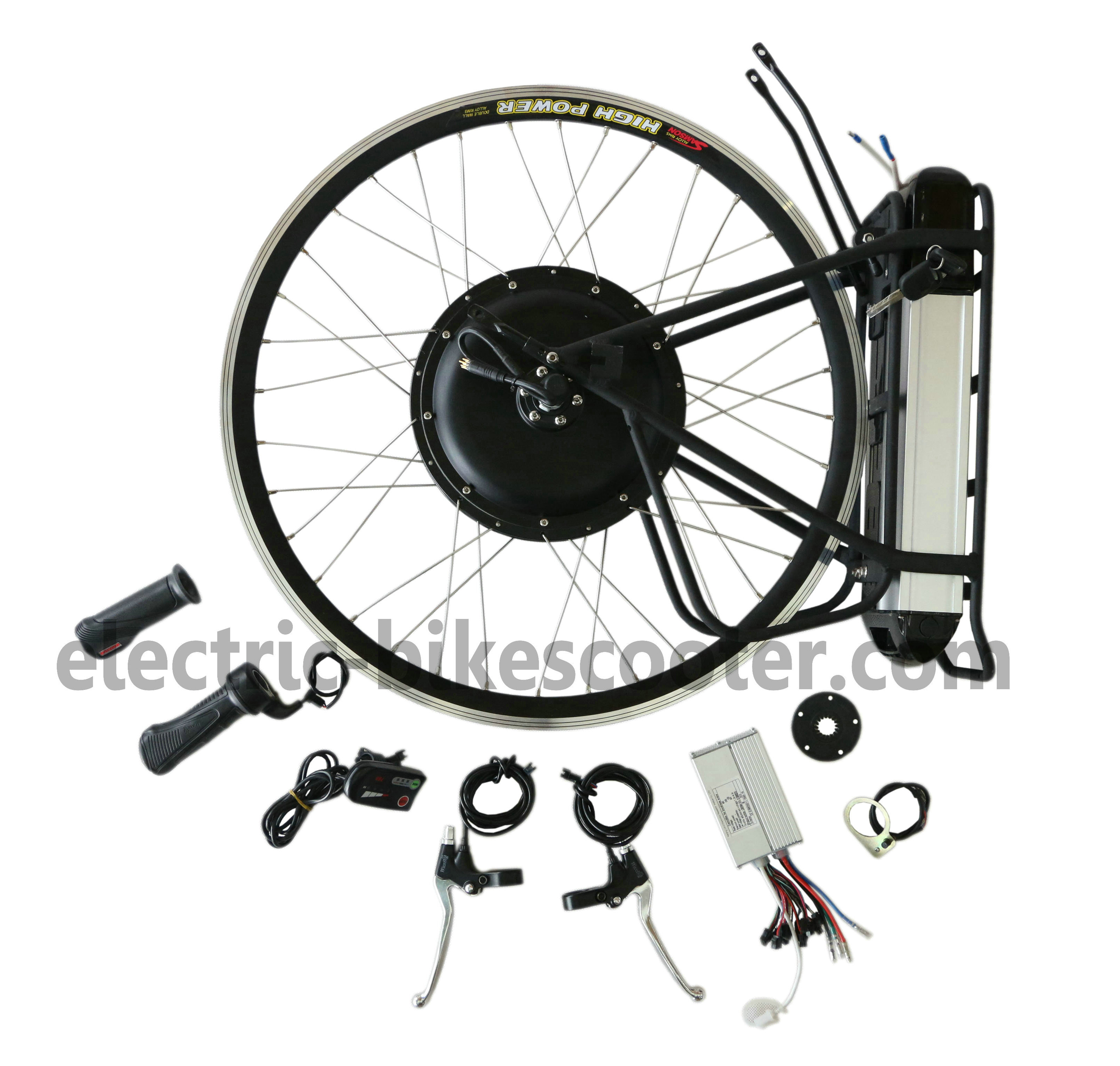 Wholesale 500W Ebike Conversion Kit , Rear Wheel Electric Bike Conversion Kit from china suppliers