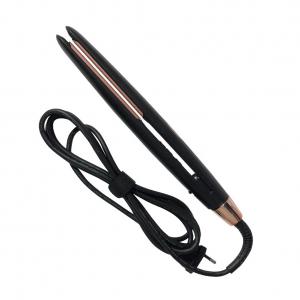 China Gold Color LCD Display Hair Styling Tools 40W Infrared Hair Straightener on sale
