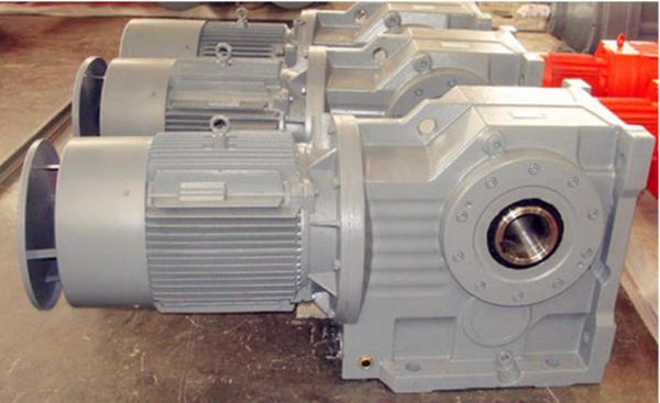 Quality K Series Helical Bevel Gear Reducer With Motor for sugar cane for sale