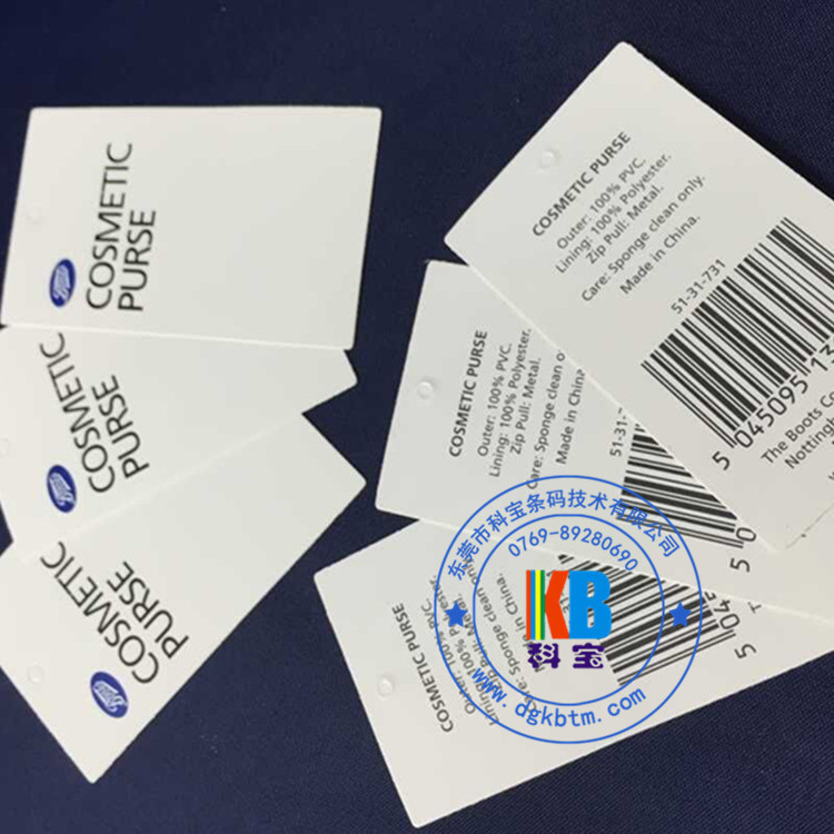 Wholesale Hang tag type printed technics   250g  printed PVC jewelry label tag 30mm*60mm single piece from china suppliers