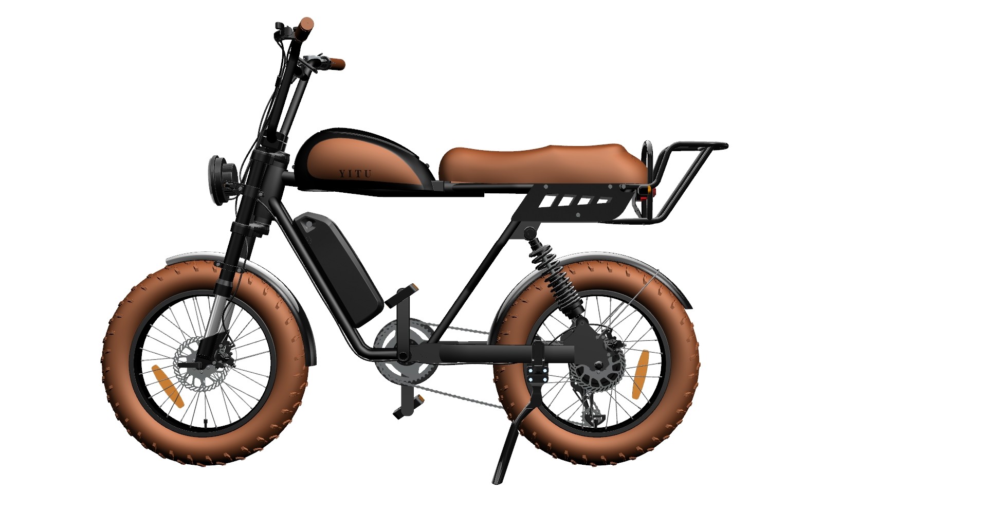 Wholesale 32km/H Electric Fat Tire Bike 48V 500W , 20" X 4.0 Motorized Fat Tire Bicycle 7 Speed from china suppliers