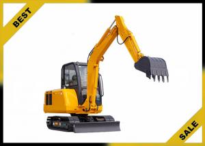 25.2kw 4.2 Tonne Construction Equipment Excavator Easy Transporation Extendable Chassi
