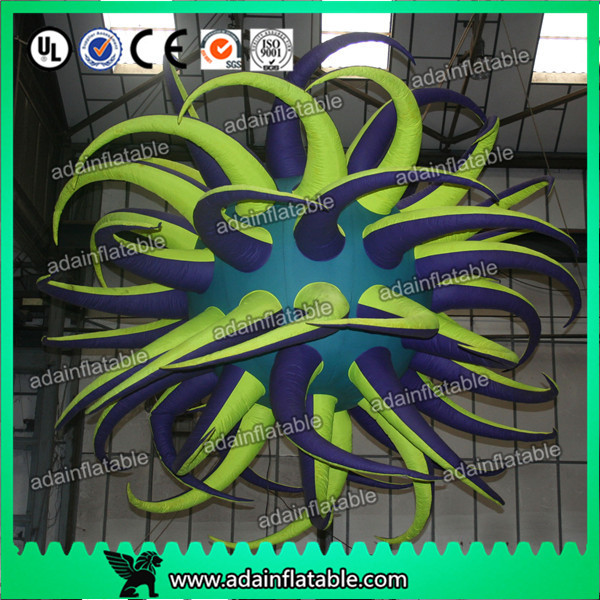 Wholesale Beautiful Led Inflatable Bend Star Oxford Cloth Lucky Star For Stage Lighting from china suppliers