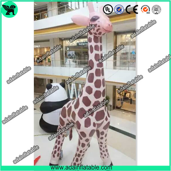 Buy cheap 6m High Inflatable Giraffe,Inflatable Giraffe Cartoon, Giraffe Animal Inflatable from wholesalers