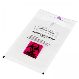 Wholesale UN3373 Biological Specimen 95kPa Biodegradable Sealing Biohazard Bags from china suppliers