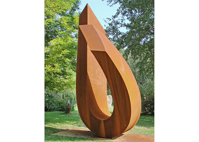 Wholesale Modern Corten Steel Large Garden Sculptures Metal Outdoor Corrosion Stability from china suppliers