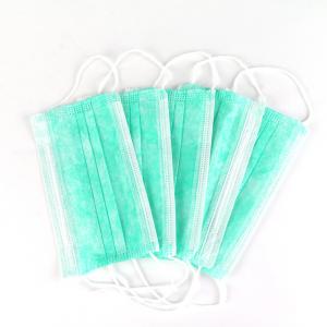 Multi Layer Protection Colored Surgical Masks , Disposable Dust Mask Bacteria Proof