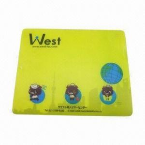 Wholesale Promotional Ultra Thin Mouse Pad, Made of PVC, with Full Color Printing from china suppliers