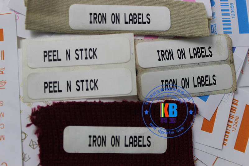 Wholesale Hot melting school uniform name tag iron on label for Epson C3500 C7500 inkjet printer from china suppliers