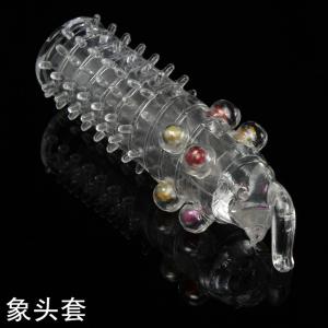 Wholesale 16cm Elephone Head Penis Extender Sleeve Penis Cock Enlargement from china suppliers
