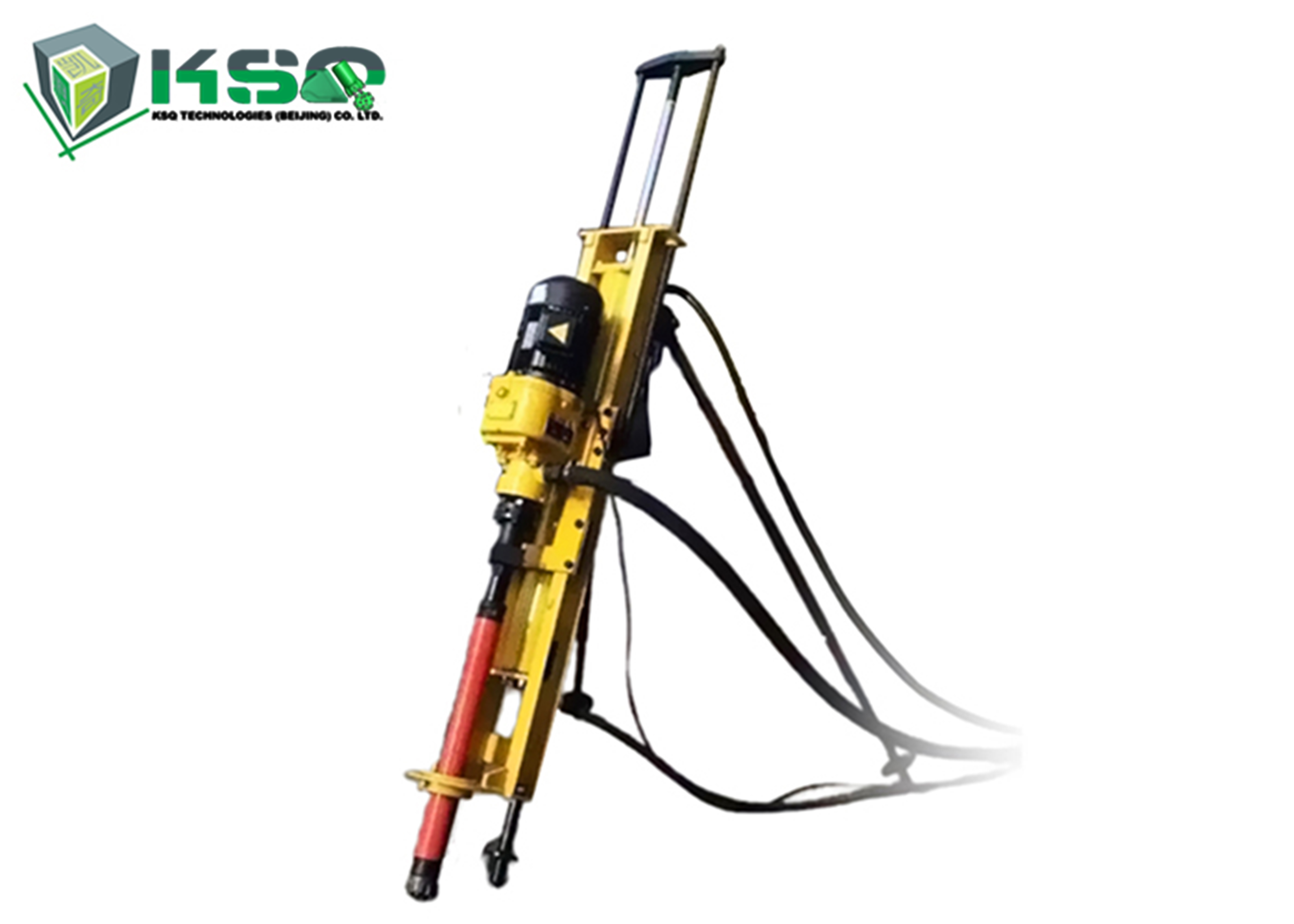 China Air Driven DTH Drilling Machine Dia 50 - 90mm Portable SKQ70 Drill Rig For Slope Support on sale