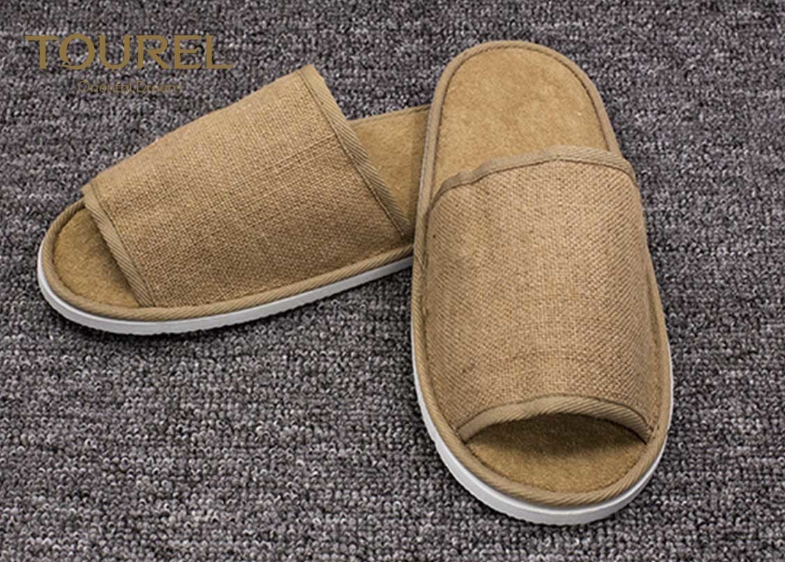 Wholesale Disposable Close Toe Hotel Room Slippers / Disposable Travel Slippers from china suppliers