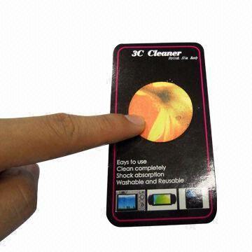 Wholesale Screen Cleaning Pad, Good for Promotions, Easy to Clean Screen, Also with Adhesive from china suppliers