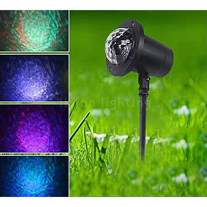 Wholesale Factory Directly Sales Waterproof IP65 Rotating Crystal LED Water Wave Effect Lawn flame lights from china suppliers