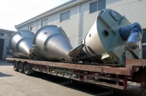 Wholesale Vertical Type Conical Screw Blender , Mild Steel Double Screw Conical Mixer from china suppliers